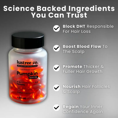 Pumpkin Seed Hair Restore™ Lustree Co